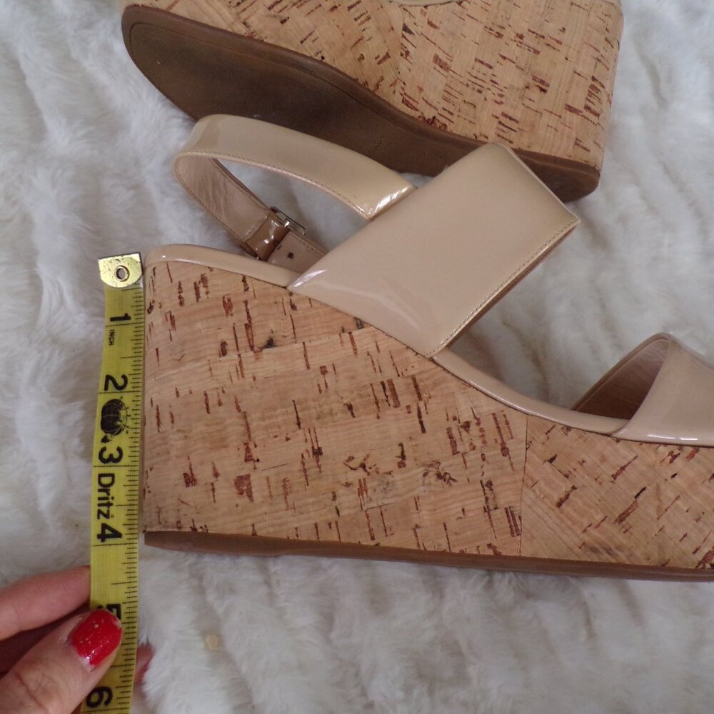 Prada authentic Beige platform sandals 40 Summer Y2k - Picture 6 of 14